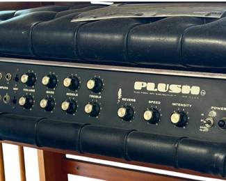 Vintage Plush P1000S Tube Guitar Amplifier Head Circa 1969 Tuck & Roll P-1000-S Condition Unknown