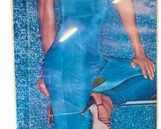 Rare 6 ft Farrah Fawcett Poster 1970's