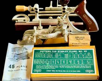Complete Stanley No 45 Combination Plane Type 8