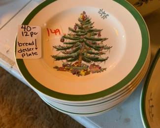 #149	Spode 12 pc Bread/Dessert Plates	 $40.00 