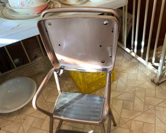 #181	Vintage Step Chair by Cosco	 $25.00 