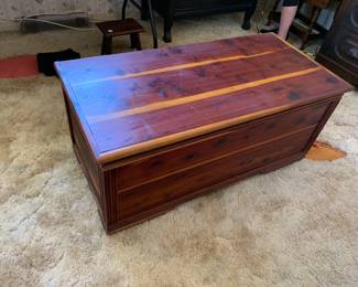 #108	Cedar Chest - no tray no liner - 44x21x19	 $75.00 