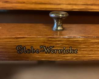 #019	Globe-Wernicke Barrister Sectional Bookcase w/3 layers - 34x12x50	 $400.00 