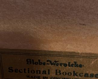 #019	Globe-Wernicke Barrister Sectional Bookcase w/3 layers - 34x12x50	 $400.00 