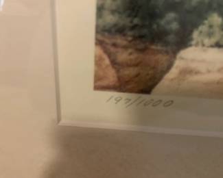 #119	Reagan Word Print of Eagle - 1980 Signed Print 197/1000	 $100.00 