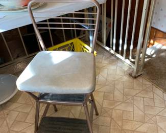 #181	Vintage Step Chair by Cosco	 $25.00 