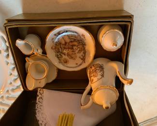 #129	Set of Childs Tea Set by Himmel - Mini Set	 $20.00 
