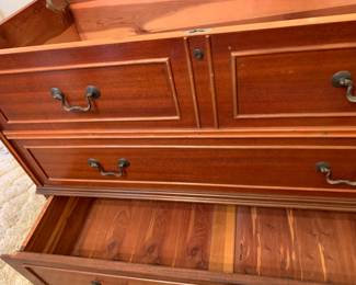 #075	Roos Sweetheart Cedar Chest w/Bottom Drawer - 40x19x30	 $125.00 