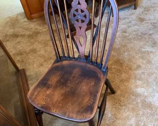 #007	Odd Wood Dining Chair	 $30.00 