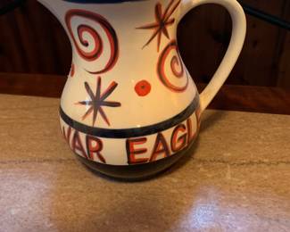 #128	Gail Pitman Auburn Glazed Pitcher - 7.5 " Tall	 $20.00 