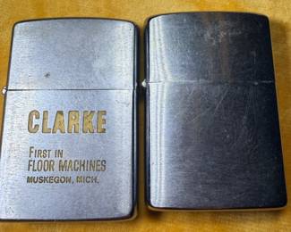 1950s and 60s zippo lighters