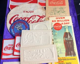 All the Coca-Cola memorabilia