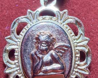 Michael Anthony two tone gold pendant