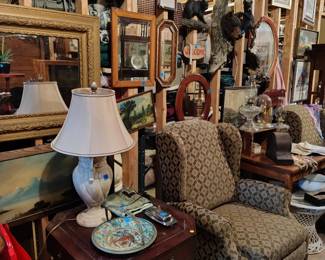 Recliners and Victorian tabe