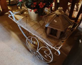 Sweet flower cart