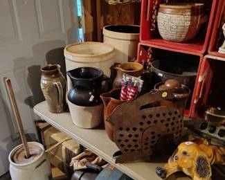 More pottery etc
