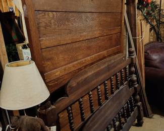 Circa 1800s bed and 1900s bed