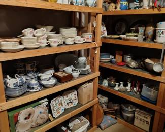 A few sets of dishes tons more to see