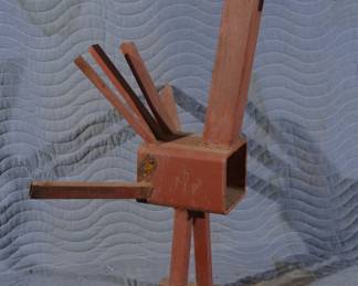 Metal Art Bird/Turkey Sculpture