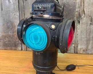 Adlake Railroad Lamp ELECTRIFIED & Working!