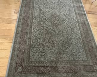 Grey / cream colors rug