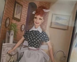 Lucille Ball-Vintage.Barbie collectable in box