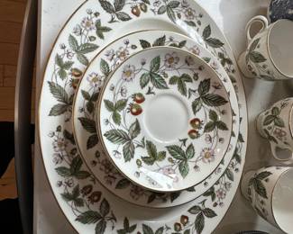 Rare china, serving pieces
