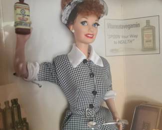 Lucille Ball-Vintage.Barbie collectable in box