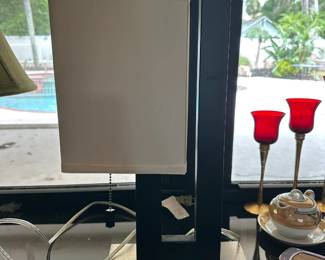 Lamp, modern with shade