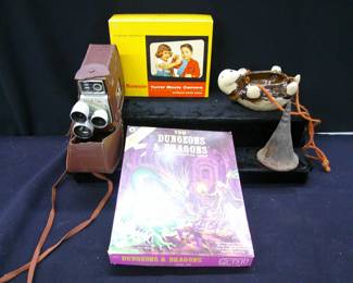 Dungeons and Dragons Game    Brownie Movie Camera