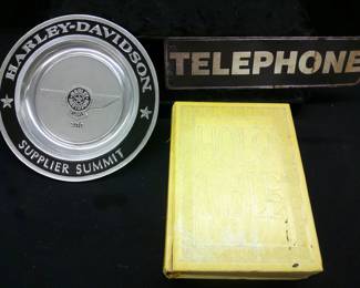 Harley Davidson Plate