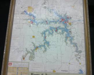 Harry S Truman Dam map
