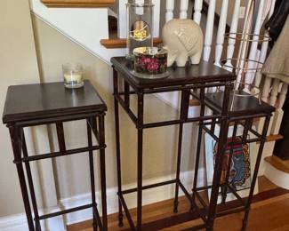 TRIO OF STANDS