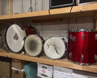 DRUM SET AS IS