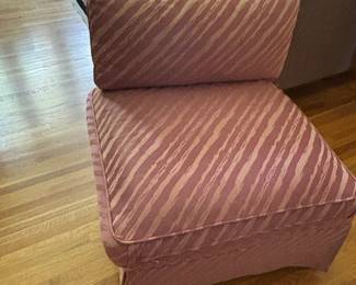 PAIR OF SLIPPER CHAIRS