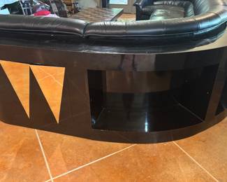DETACHED WRAP AROUND SHELF WITH DISPLAY OPENINGS FOR THE SECTIONAL