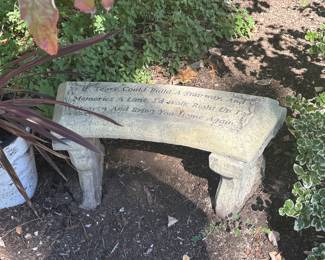 CEMENT BENCH