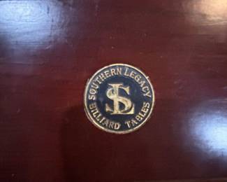SOUTHERN LEGACY BRAND OF POOL TABLE