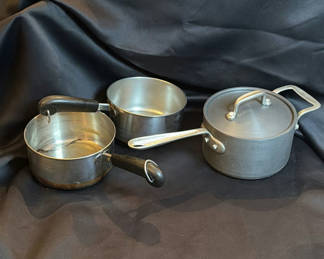 Lot 126: Lot of Vintage Pots Including Meyer, Revere