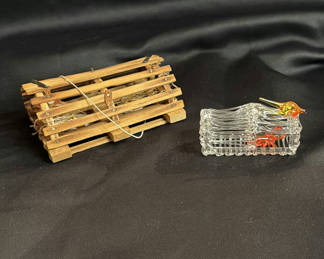Lot 157: Lobster Trap Decor