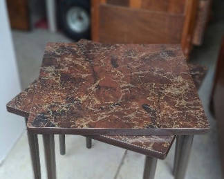 Lot 190: Vintage Nesting Tables