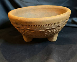 Lot 131: Terracotta Footed Planter Bowl