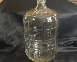 Lot 165: Large Glass Carboy Jug Made in Italy