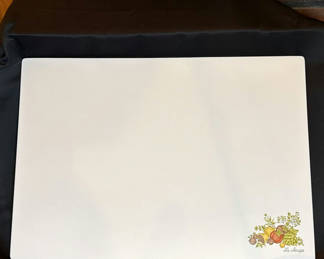 Lot 106: Vintage La Sauge Correlle Counter Saver Cutting Board