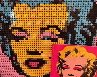 Marilyn Monroe Lego Set with Book