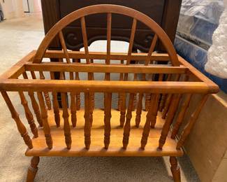 Maple Magazine Rack