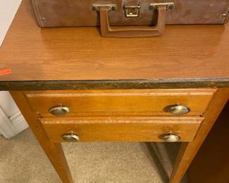 Side Table with Cassettes