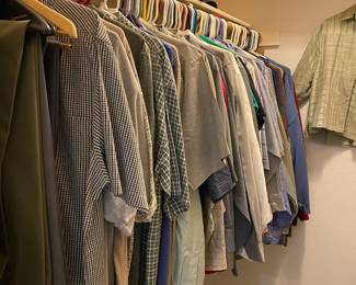 Mens Clothes Large and XL Laundered /Pressed  extra clean!