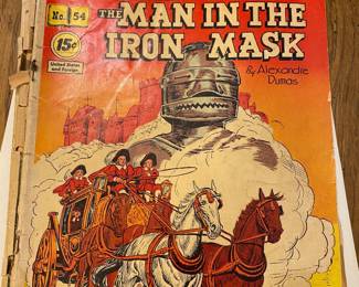 Man in the Iron Mask Comic