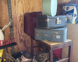 Retro luggage